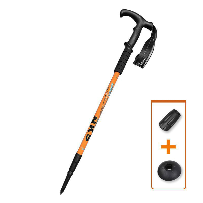 2pcs/lot walking stick Trekking poles-14