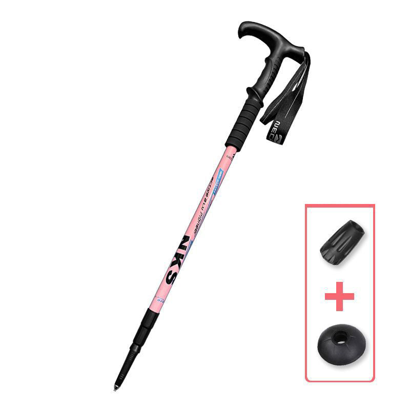 2pcs/lot walking stick Trekking poles-16