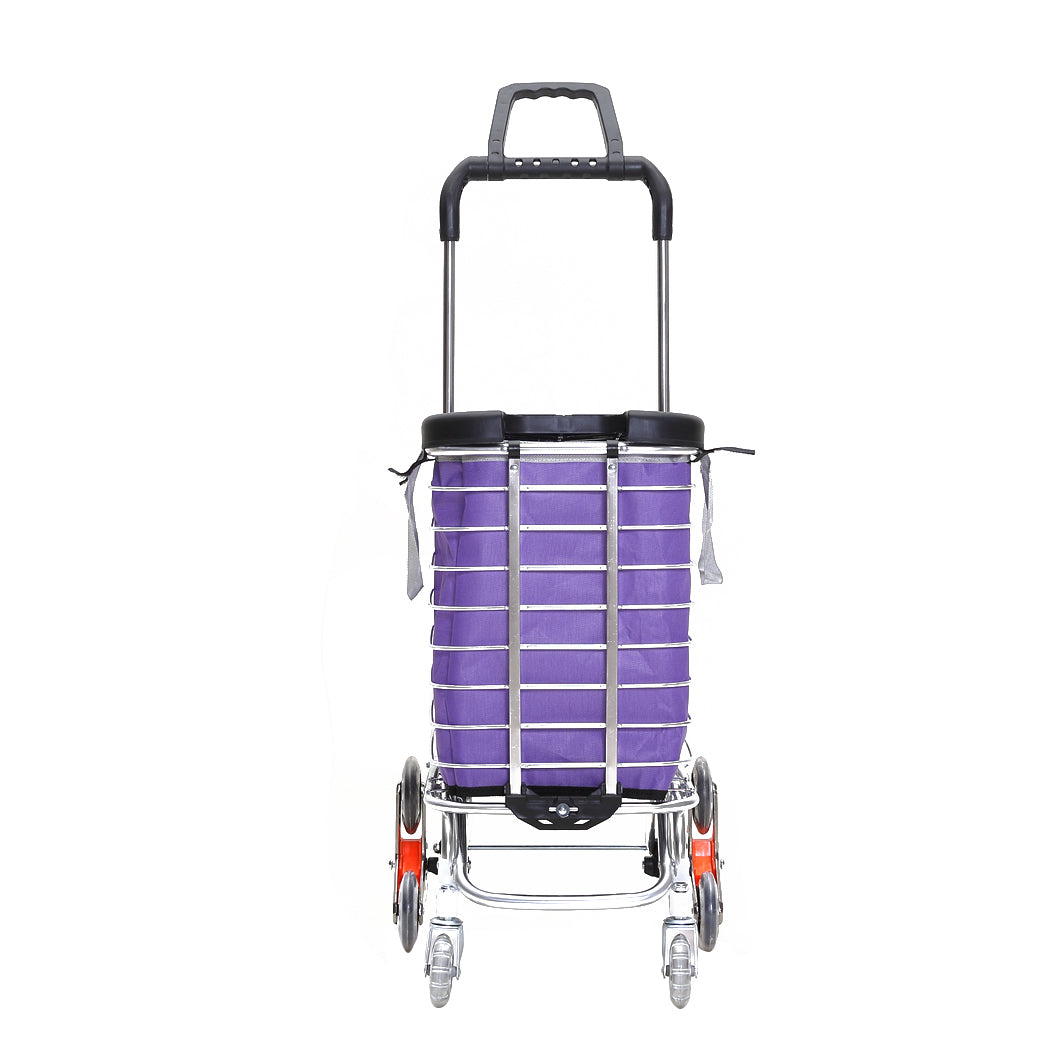 NNEIDS Foldable Shopping Cart Trolley Basket