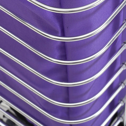 NNEIDS Foldable Shopping Cart Trolley Basket